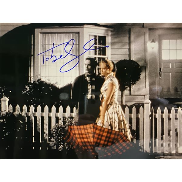 Pleasantville Tobey Maguire signed movie photo