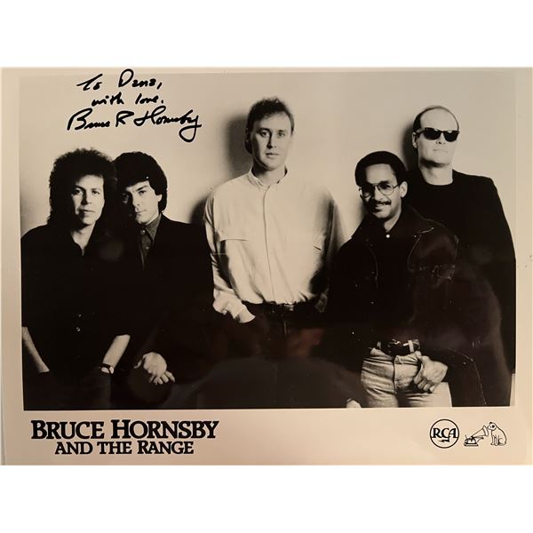 Bruce Hornsby signed promo photo