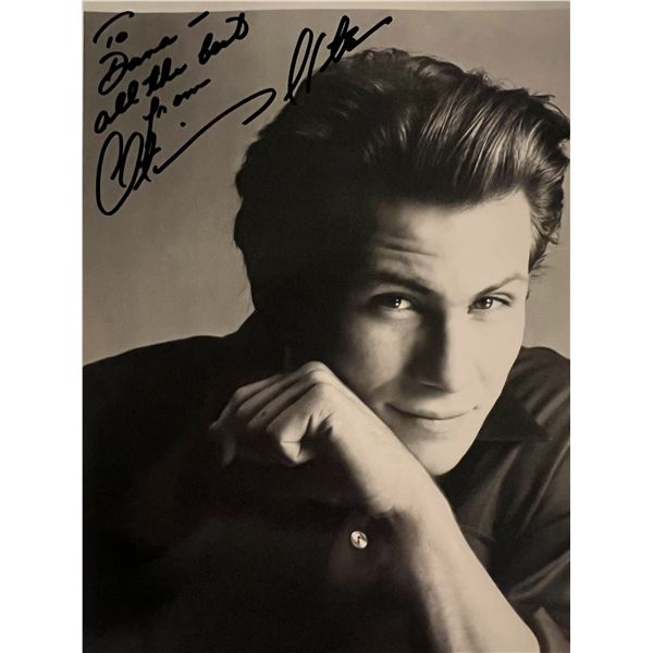 Christian Slater signed photo
