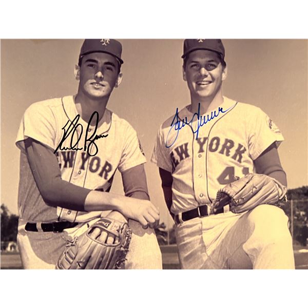 Nolan Ryan / Tom Seaver signed photo