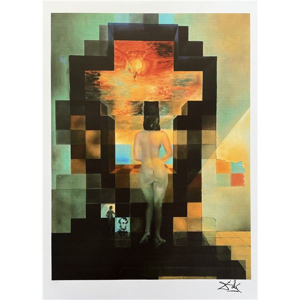 Dali "Lincolnvision" Limited Edition, Numbered Lithograph w/COA, 24" X 18" W/COA