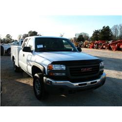 2005 GMC 2500HD EXTENDED CAB MECHANICS TRUCK