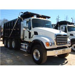 2006 MACK CV713 GRANITE TRI-AXLE DUMP