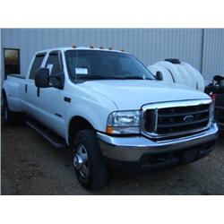 2004 FORD F350 XLT CREW CAB DUALLY PICKUP