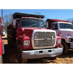 1989 FORD L9000 T/A DUMP
