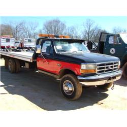 1993 FORD SUPER DUTY XLT S/A ROLL BACK TRUCK