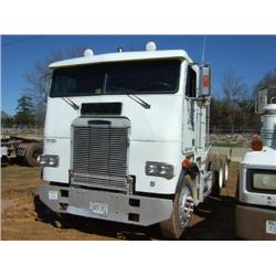 1989 FREIGHTLINER T/A CAB OVER TRUCK TRACTOR