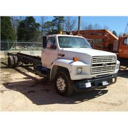 1989 FORD F700 CAB & CHASSIS