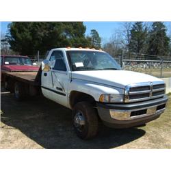 1999 DODGE 3500 12' FLATBED