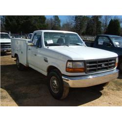 1996 FORD F250 SERVICE TRUCK