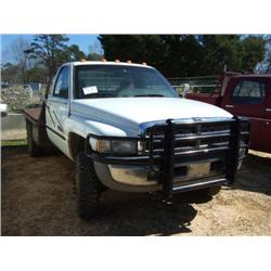 1998 DODGE RAM 3500 4X4 FLATBED