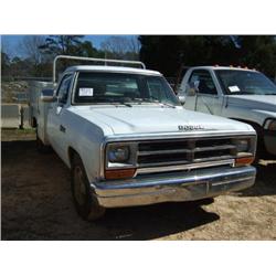 1990 DODGE RAM 250 S/A SERVICE TRUCK
