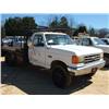 Image 1 : 1989 FORD F SERIES S/A SUPER DUTY FLATBED
