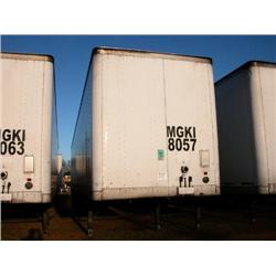 2005 ROAD SYSTEMS 53' VAN TRAILER