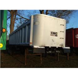 1977 CMC 32' ALUMINUM DUMP TRAILER