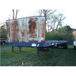 1981 GREAT DANE 48' FLATBED TRAILER