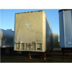 1972 DORSEY 40' VAN TRAILER