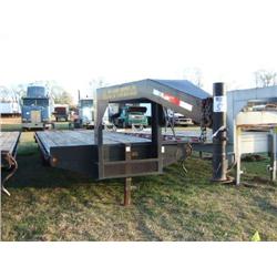 2003 MILLENNIUM DUAL TANDEM GOOSENECK TRAILER S/N A000334