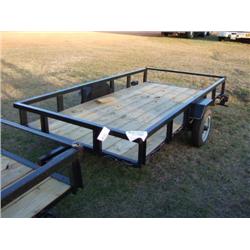 2007 TOPLINE 5'X10' TILT TRAILER