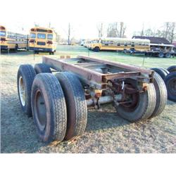 (1) SET TRAILER TANDEMS