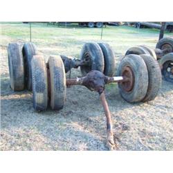 (1) LOT 2 TRUCK AXLES