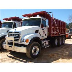 2007 MACK CV713 GRANITE TRI-AXLE DUMP