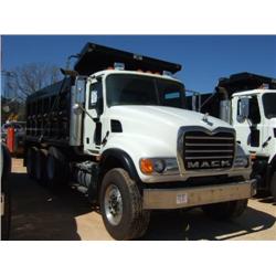 2007 MACK CV713 GRANITE TRI-AXLE DUMP