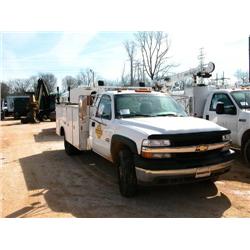 2002 CHEVROLET 3500 SERVICE TRUCK