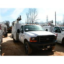 2001 FORD F550 SERVICE TRUCK