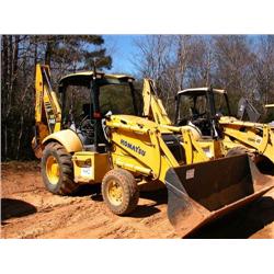 KOMATSU WB140 LOADER BACKHOE