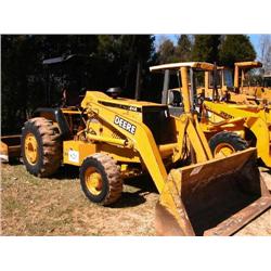 JOHN DEERE 210LE 4X4 LANDSCAPE LOADER