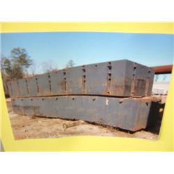 FLEXIFLOAT H50 SPUD BARGE (4 ) QUADRAFLOATS 30'X7.5'X3.8' (2) DUOFLOATS 15'X75'X3.8 SPUDWELLS 12" RO