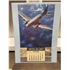 Image 1 : United Airlines Wall hanging September 1938 Calendar page