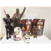 Image 1 : Star Wars Collectibles as Shown , Finn, Vader, BB-8 , Chewbacca and more!!