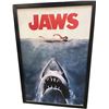 Image 1 : Jaws Movie Poster in Frame , 24" x 36"