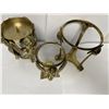 Image 4 : Three Brass Candle Holders
