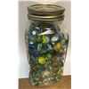 Image 1 : Mason Jar of marbles