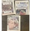Image 1 : Princess Diana - September 6  and 7 1997 , THREE Newspapers