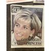 Image 3 : Princess Diana - September 6  and 7 1997 , THREE Newspapers