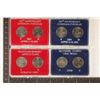 Image 1 : FOUR SETS OF JEFFERSON NICKEL P & D SETS
