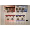 Image 2 : 2001 US MINT SET (UNC) P/D (WITH ENVELOPE) WITH