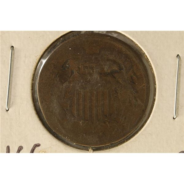1865 US TWO CENT PIECE