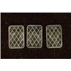 Image 2 : 3-1 GRAM .999 FINE SILVER PF INGOTS: CROSS THEMED