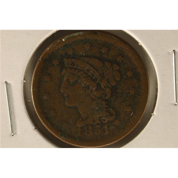 1851 US LARGE CENT