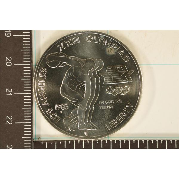 1983-P US UNC SILVER DOLLAR DISCUS THROWING