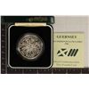 Image 1 : 1986 BAILIWICK OF GUERNSEY SILVER PF 2 POUND