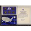 Image 2 : 2004 US 50 STATE QUARTERS PROOF SET IN BOX WITH