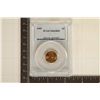 Image 1 : 1955 LINCOLN WHEAT CENT PCGS MS65RD