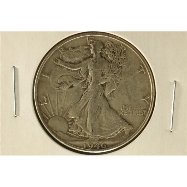1946 SILVER WALKING LIBERTY HALF DOLLAR