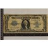 Image 1 : 1923 US $1 LARGE SIZE $1 SILVER CERTIFICATE BLUE